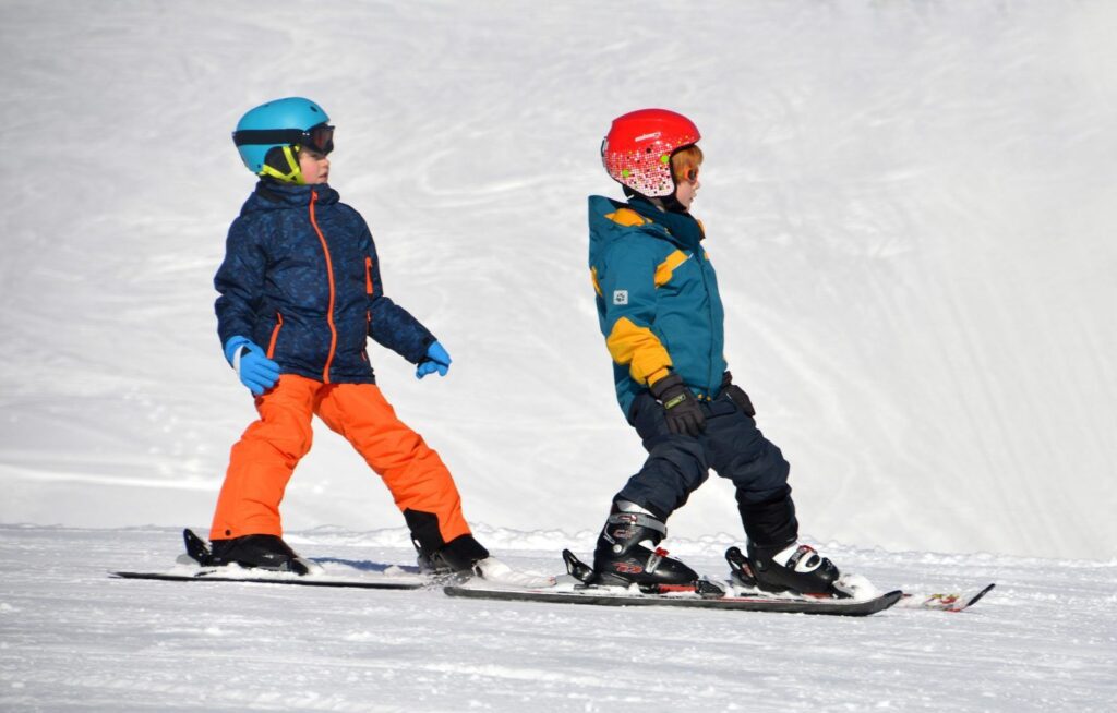Okolí Penzionu Na Vršku nabízí spoustu příležitostí pro nejmenší lyžaře i jejich rodiče.
